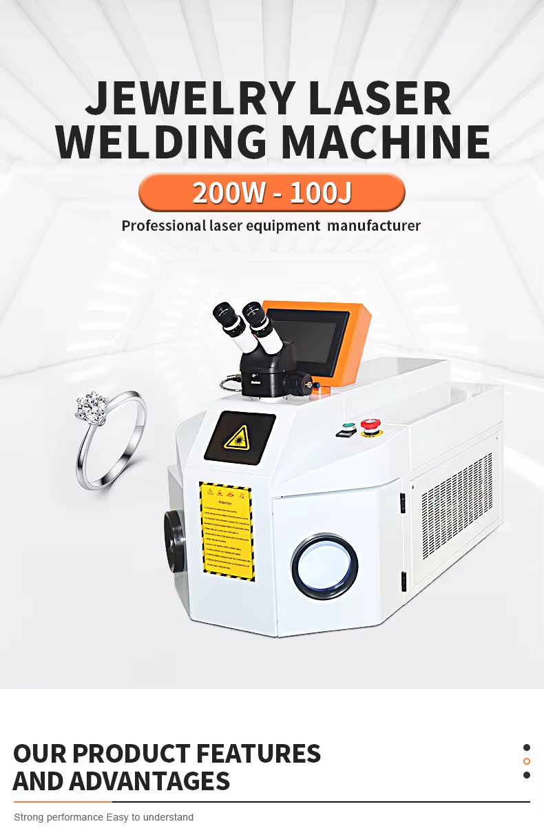 200w Desktop Argon Spot Micro Jewelry Gold Silver Desktop Jewelry Small Size Weld Gold Mini Portable Jewelry Laser Welding