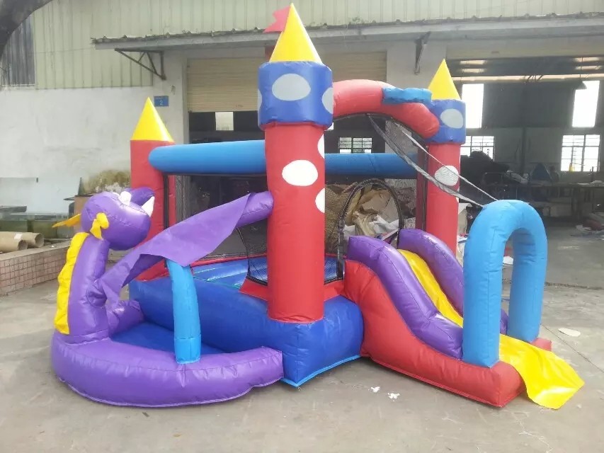 China inflatable child bouncer with slide for playing wholesale