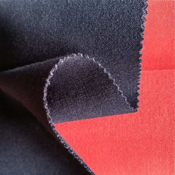 Tr Solid Fabric, Thick and Heavy, Twill Structure for Winter Jackets