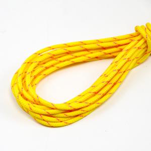 China 5mm Reflective Rope Leash Blue Double Braided In Luggage Clothing Apparel Textiles Shoelaces wholesale