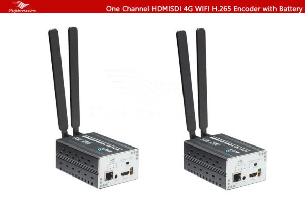 Quality Small Size H.264 H.265 HD IPTV Encoder 3G/4G WiFi IPTV Streaming Server For Live Event Online for sale