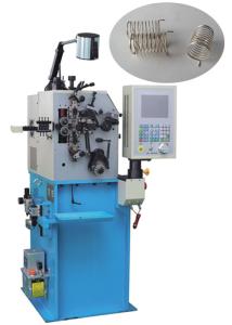 Fast Debug Conical Spring Bending Machine Automatic Oiling with English Monitor Display
