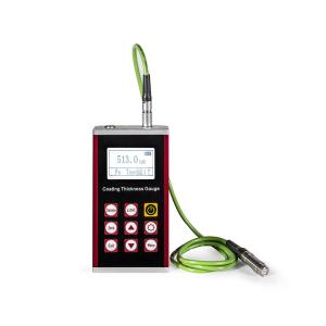 China Metal Shell 0.1μM Paint Thickness Tester Meter Gauge With Fe NFe Function wholesale