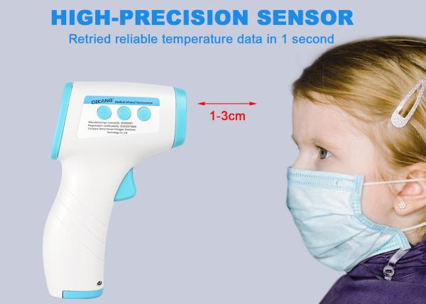 Quality Non Contact Digital Infrared Thermometer With Fever Alert Function Body And Surface Use for sale