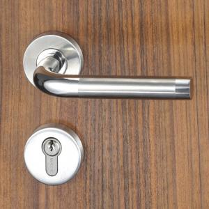 China 3 Brass Keys Mortise Door Lock Set Escutcheon Lock for Entrance , Passage wholesale