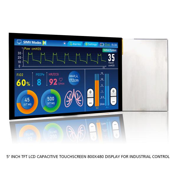 Quality 5 Inch Capacitive Touch Screen TFT LCD With ST7262 Driver IC for sale