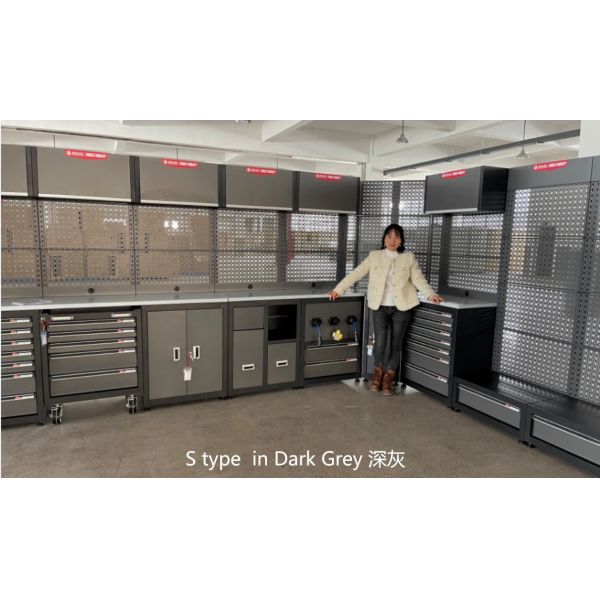 AA4C Auto Repair Tool Cabinet Worktable Work Bench Trolley Vehicle Tools Storage Combination Type