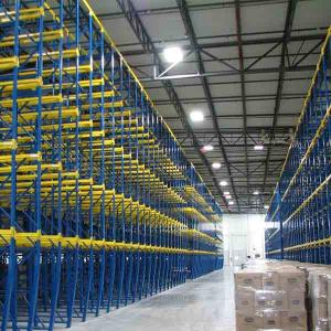 China 1 Ton - 3 Ton/layer Drive In Pallet Racking Custom FIFO Flow Rack System on sale