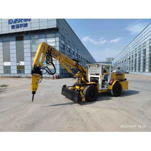 Underground Utility Vehicle Scaling Jumbo Mining crushing Rock drill Chiseling