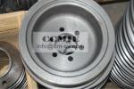 Power Transmission Electric Motor Pulley , Cummnis Engine Assembly Round Belt