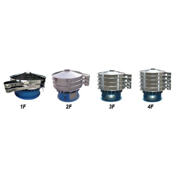 Round Shape Rotary Vibrating Screen Machine For UF Urea Formaldehyde Resin