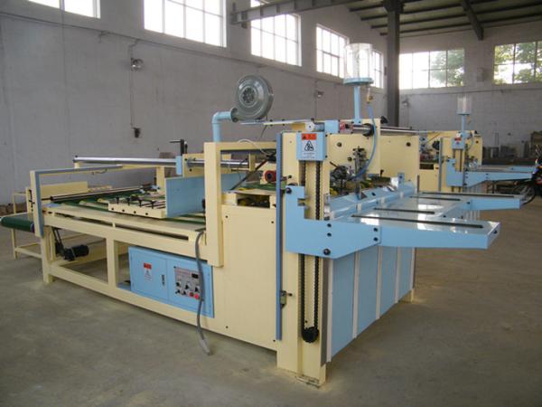 Quality Manual Type Semi Auto Folder Gluer Machine 60 Sheets/ Min High Speed for sale