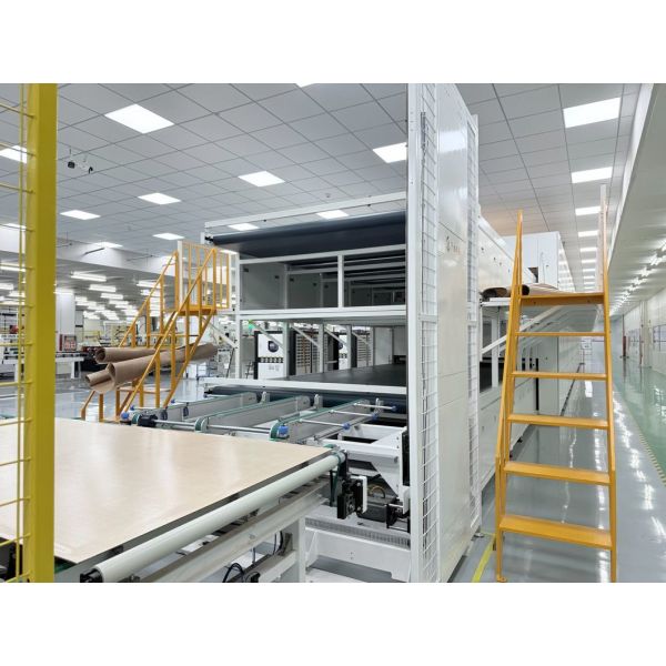 OEM ODM Plastic Packing Fully Automatic Roll Flute Paper Thermal Film Sheet Hot Press Dry Solar Module Production Line Laminating Machine