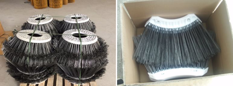 Gutter Road Broomer High Quality Full Plastic Snow Sweeper