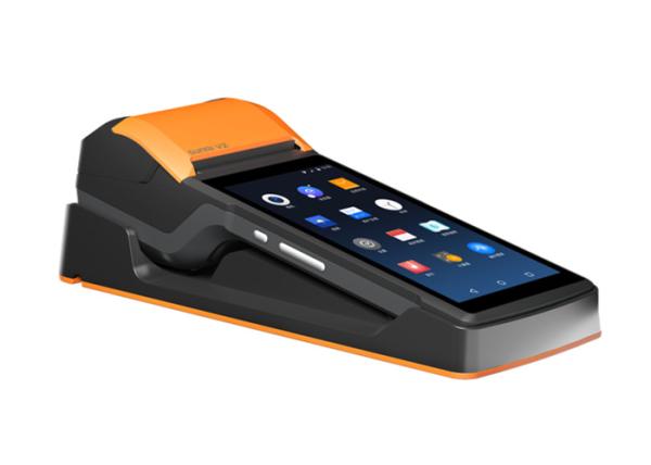Quality Mobile Order Handheld Mobile Pos Terminal 5.45 Inch With Camera Speaker for sale