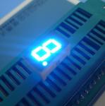 Ultra White 3 Inch 1 Digit 7 Segment Led Display High Performance