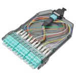 Networking Fiber MPO Cassette for FTTH Singlemode Multimode 12 Cores LC-MPO/MTP
