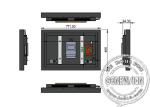 1366x 768 Wall Mount LCD Display 32" , LCD AD Board with Digital Photo