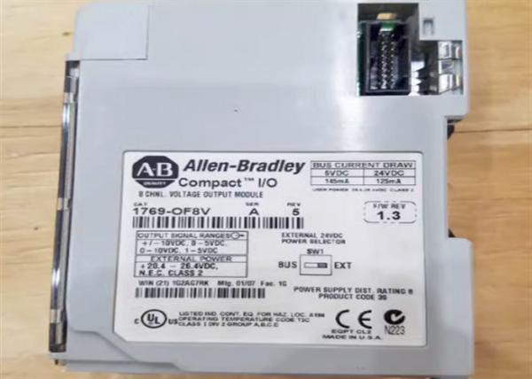 Quality 1769-OF8V  Digital I O Module AB Analog Output Module 1769 CompactLogix controller for sale