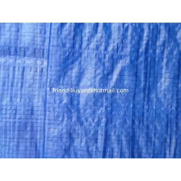 PP Woven Fabric PE Tarpaulin Garden Barrier UV Resistance For Construction Industrial