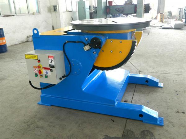 Quality Blue 5 T Pipe Welding Positioners With Turning Working Table And Speed Digital Readout for sale
