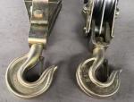 Open QHS Double Sheave Pulley Block 10T Conductor Stringing Tools