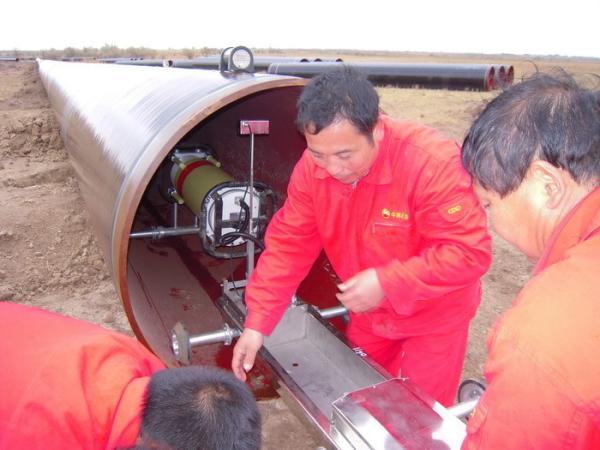 Quality Pipeline Testing Machine, X ray Pipeline Crawlers, X ray flaw detector RXPC-100D for sale
