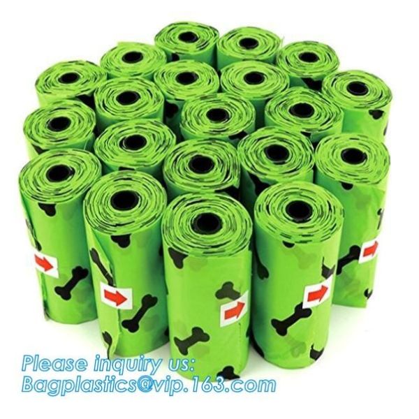 Disposable Diaper Bags, Nappy Sacks with Lavender Scent for Baby, Perfumed Plastic Diaper Sacks, Printed Nappy Sacks On