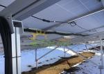 OEM Solar Panel Fixing Adjustable Ground Mount Solar Rack Foldable