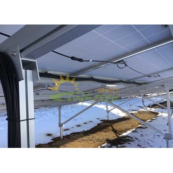 China OEM Solar Panel Fixing Adjustable Ground Mount Solar Rack Foldable wholesale