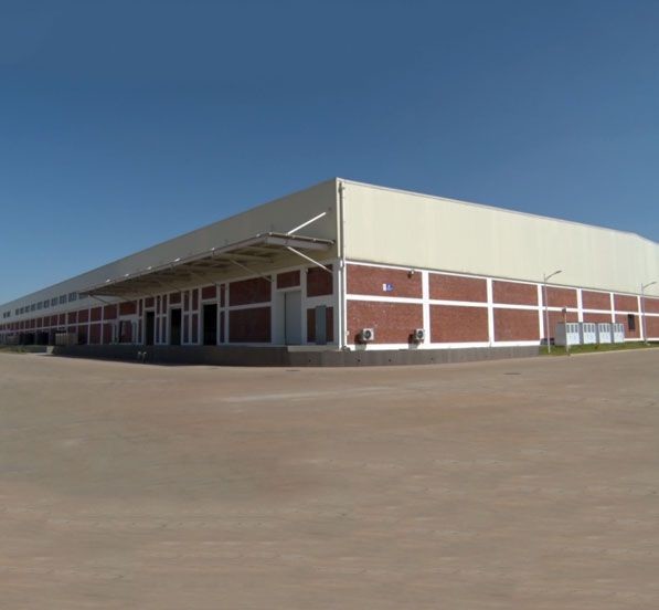 Prefab Light Steel Structure Industrial Construction Steel Farm Shed Warehouse For Storage