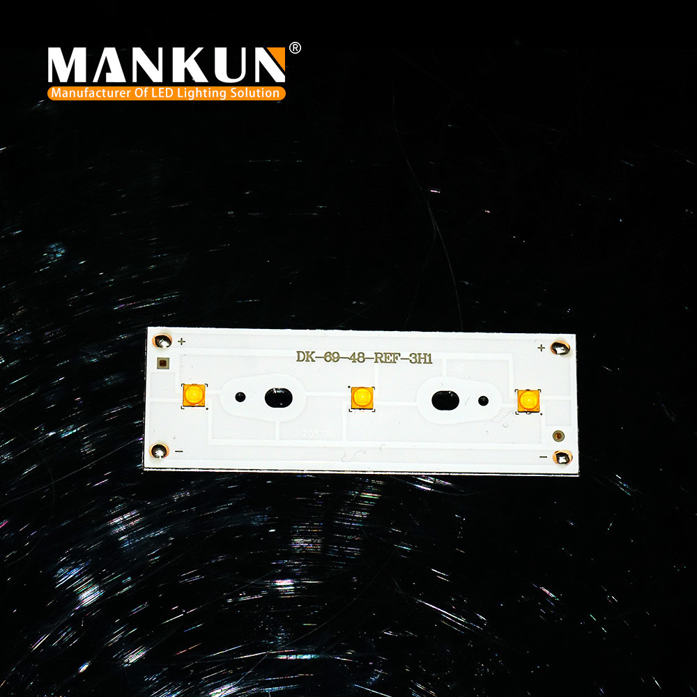 69X23.5mm PCB Module SMD 3535 3 Leds For Linear Rail Track Light