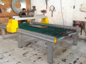 China Servo Motor Table Plasma Cutting Machine Easy Installation Human Computer Interface wholesale