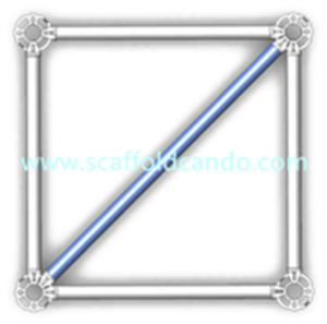 China 900*900,1200*1200,1500*1500,1500*1800mmL  Q235 HDG scaffolding level diagonal brace for Ringlock scaffolding system on sale
