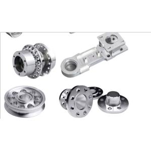 China Ra0.2 Customized CNC Machining Parts 0.0002in Silver Titanium wholesale