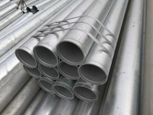 China Black And Galvanized Mechanical Erw Round Steel Tube 3.0mm Thickness wholesale