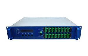 High Output Power EDFA Digital Optical Amplifier With WDM SC/APC 32*22dB