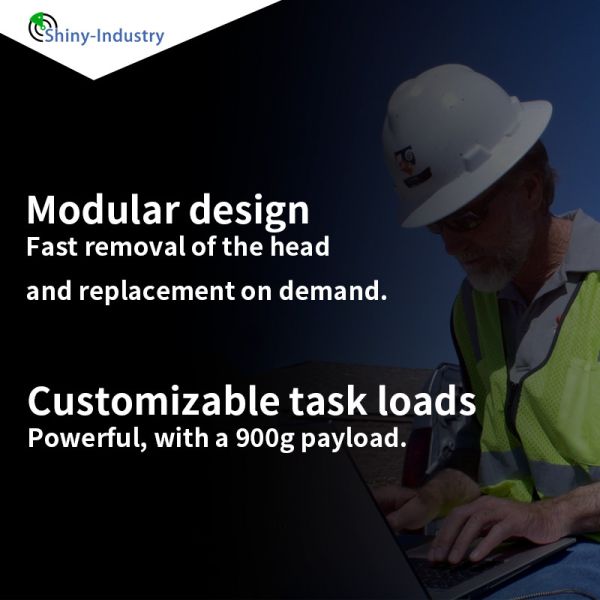 multirotor quadcopter Remotely Piloted Aircraft Drone With RS485 Communication