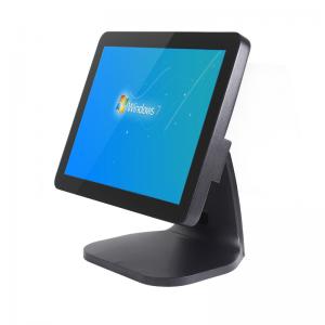 China 400cd/㎡ Brightness All In One POS A5 Black Cash Register 50-60Hz For Restaurant on sale