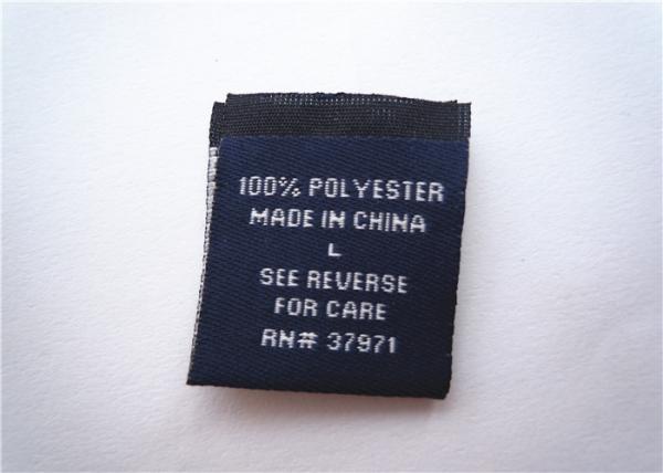 Fabric Sewing Clothing Label Tags Embroidered Labels Customized
