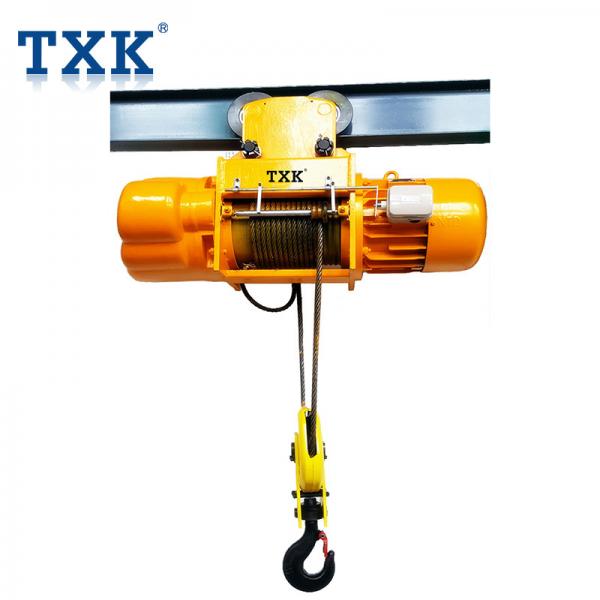 Quality TXK MD Type Electric Wire Rope Hoist 0.5 Ton-16 Ton With Control Pendent Workshop Usage for sale