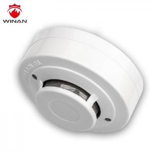 China Alkaline 9V Battery Fire Alarm Photoelectric Smoke Detector wholesale