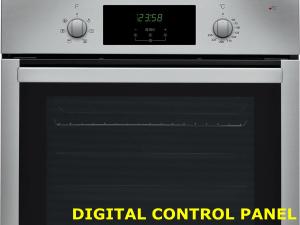 Touch Button FSTN LCD Electric Stove Control Panel Easy Clean With Manual Input