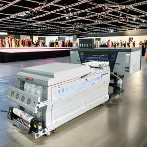 Intelligent 4 Pass 30 DTF Printer With Auto Capping / Moisturizing LED UV Curing System