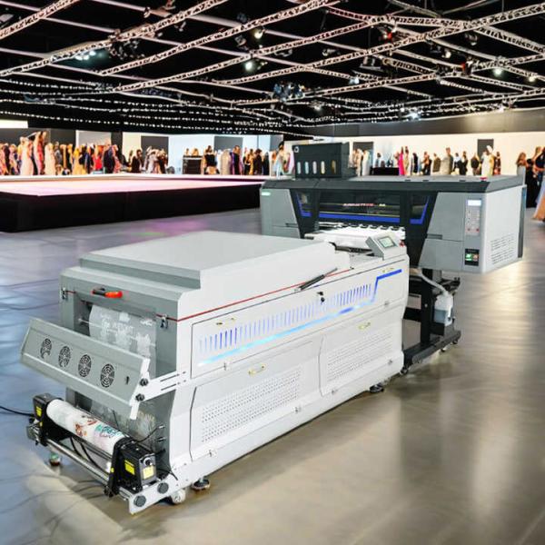Quality Intelligent 4 Pass 30 DTF Printer With Auto Capping / Moisturizing LED UV Curing System for sale