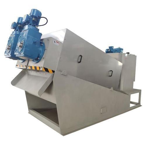 Quality Automatic Screw Press Sludge Dewatering Machine Volute Type Screw Snail Sludge Screw Press Filter For Wastewater for sale
