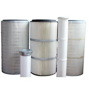 China Customized PTFE Industrial HEPA Filter Dust Collector Filter Cartridge wholesale