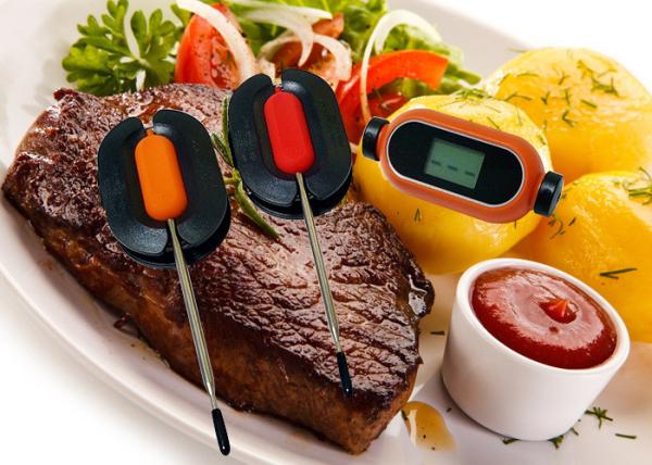 Quality Wirless Food Bluetooth Barbecue Thermometer For Meat Cooking With Timer Function for sale