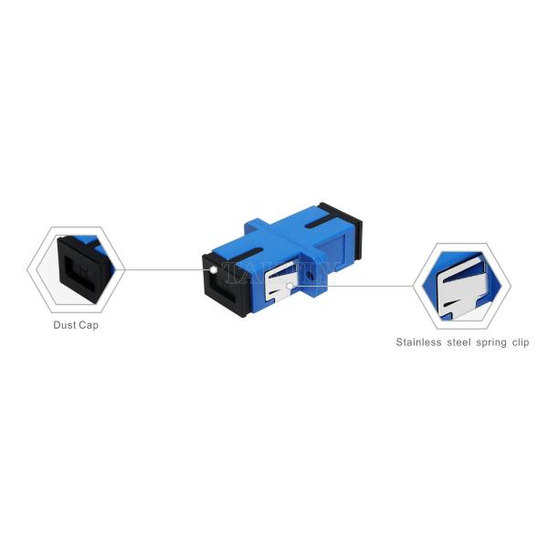 Customizable Fiber Optic Adapter Cable Coupler SC APC/UPC Simplex/Duplex for Data Center FTTH Multicore
