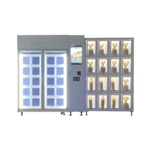 China Self-Service Bakery Shop Combo Bread Vending Machine With Cooling System Customizable Lockers wholesale